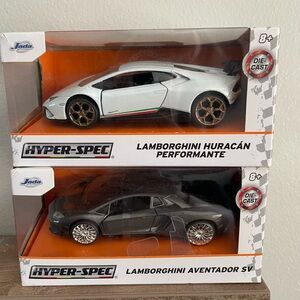 Jada Hyper-Spec Lamborghini series die-cast model bundle
